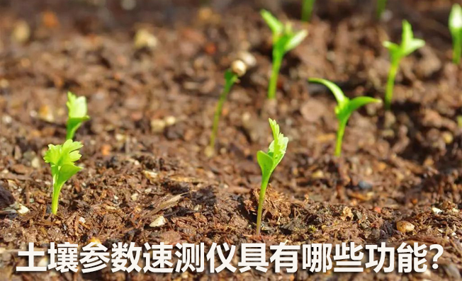土壤參數(shù)速測儀具有哪些功能？