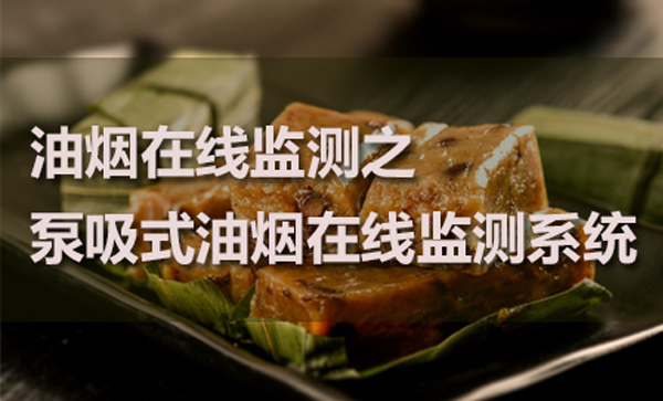 油煙監(jiān)測之泵吸式油煙在線監(jiān)測系統(tǒng)