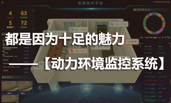 都是因為十足的魅力——【動力環(huán)境監(jiān)控系統(tǒng)】！
