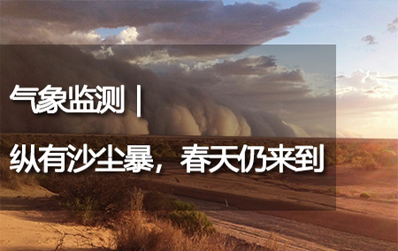 氣象監(jiān)測｜縱有沙塵暴，春天仍來到